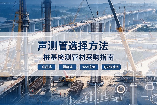 延吉声测管选型标准