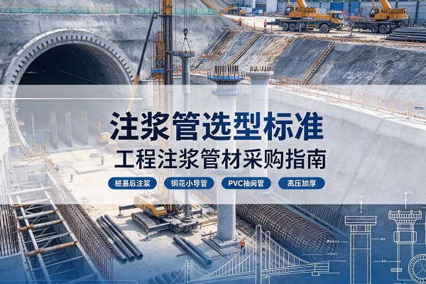 延吉注浆管选型标准