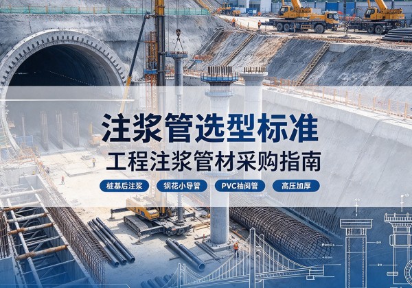 延吉注浆管选型标准